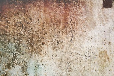 Doğal renklerde arkaplan - yol yapısı, çakıl ve ayak izleri