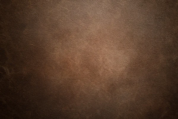 Cuir marron texture fond — Photo