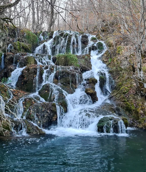 Bella Cascata Bosnia Europa Orientale Vicino Sarajevo — Foto Stock