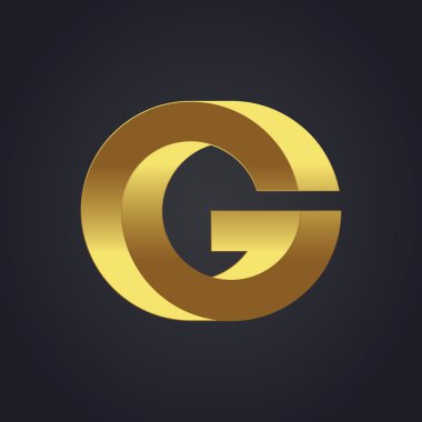 Grafik altın harf G