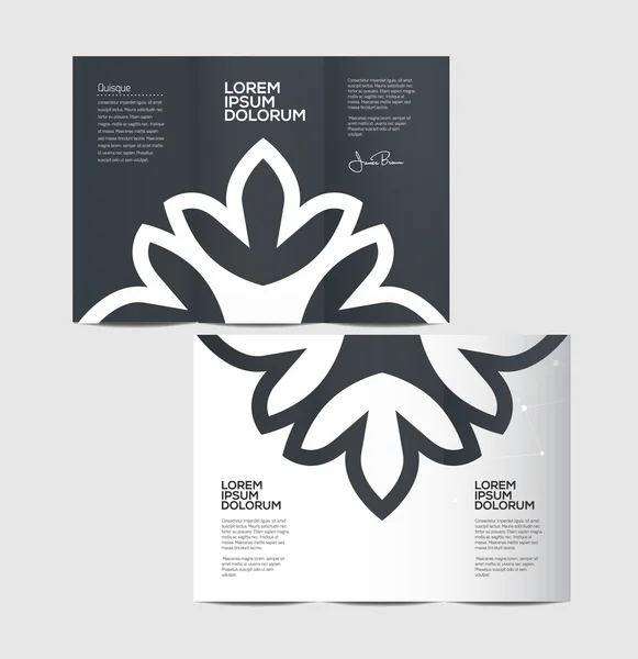 Design de brochura de negócios elegante — Vetor de Stock