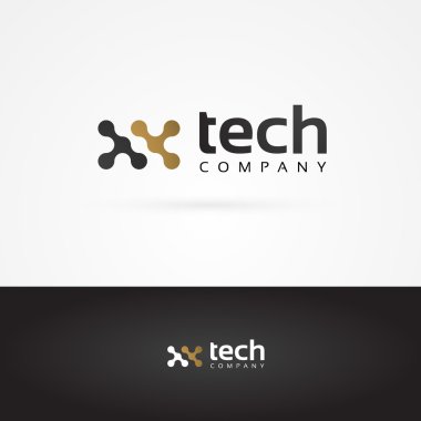 Grafik geometrik teknoloji sembolü