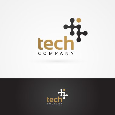 Grafik geometrik teknoloji sembolü