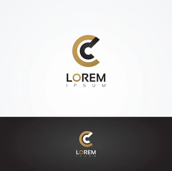 Grafik altın harf C