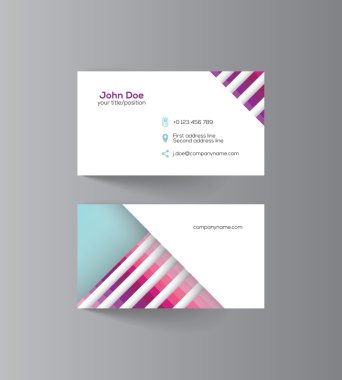 modern kartvizit şablonu