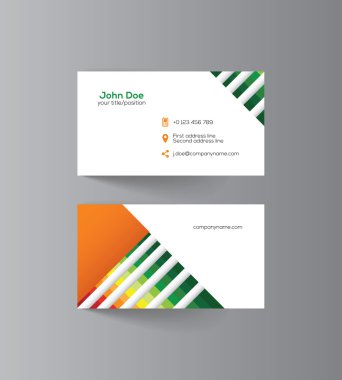 modern kartvizit şablonu