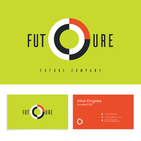 Буква O бизнес-алфавит
