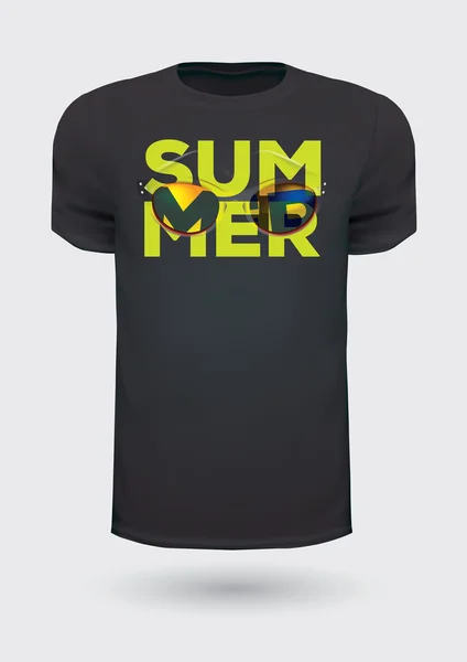 Diseño de camiseta de impresión — Vector de stock