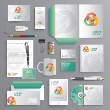 İş kimlik tasarım şablonları