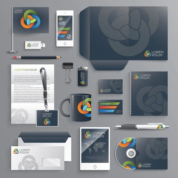 İş kimlik tasarım şablonları