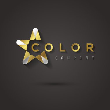 İş şirket logo şablonu