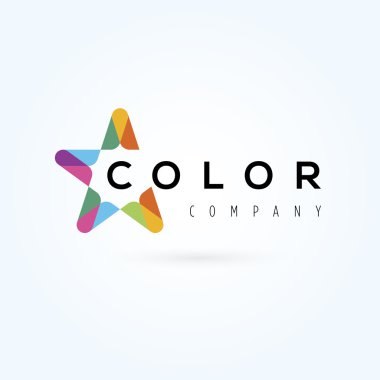şirket logosu ile yıldız sembolü