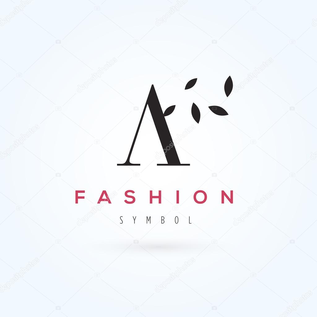 Modelo de logotipo de empresa de moda — Vetores de Stock 