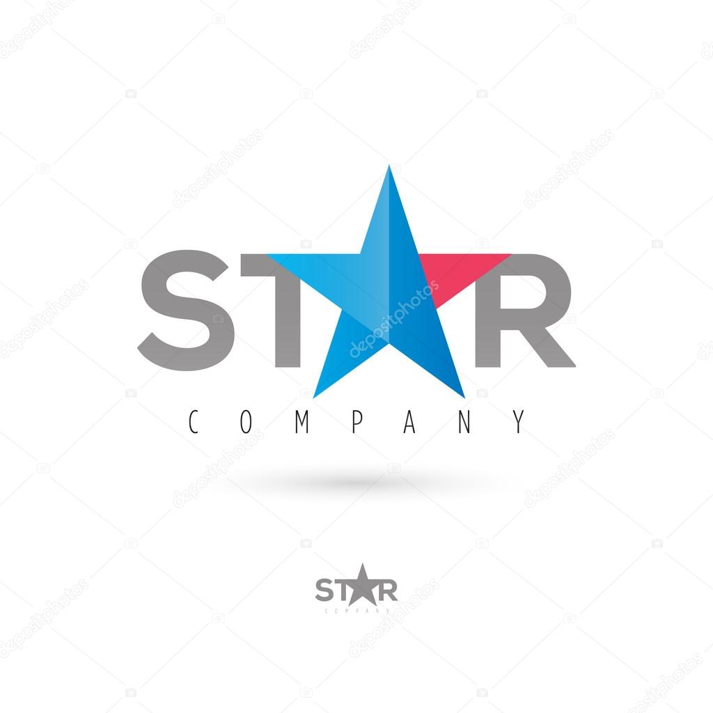 graphic symbol with stylized star