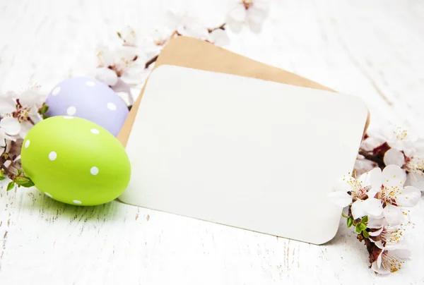 Tarjeta de felicitación de Pascua — Foto de Stock