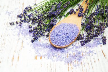 Lavanta ve masaj tuz