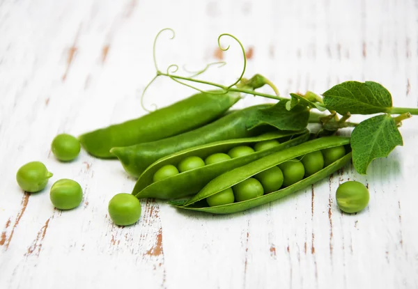 Guisantes verdes frescos — Foto de Stock