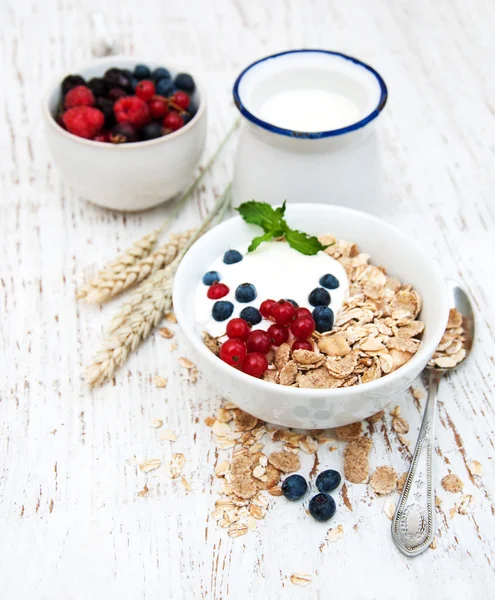 taze çilek ile Kahvaltı