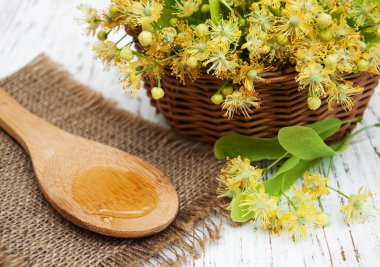 Ihlamur çiçek ve bal