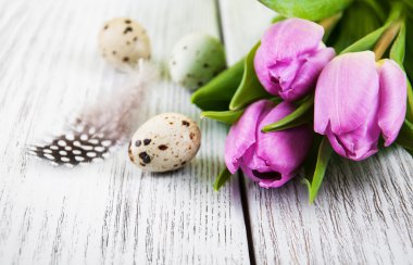 Yumurtalı paskalya arkaplanı