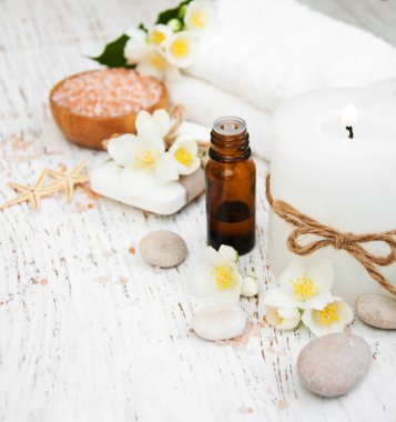 Yasemin çiçekleri Spa konseptiyle