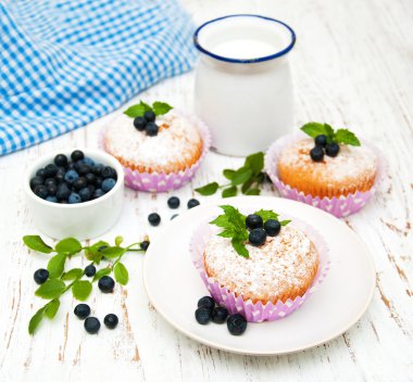 ile blueberry muffins