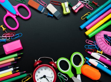 okul malzemeleri kenarlık