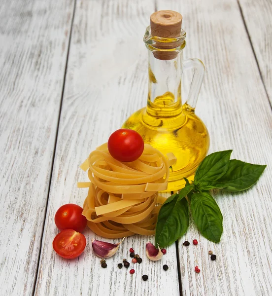 Olasz élelmiszer-összetevők — Stock Fotó
