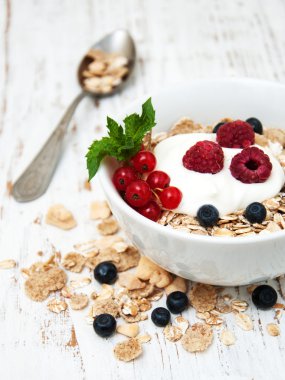 taze çilek ile Kahvaltı