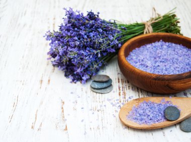 Lavanta ve masaj tuz