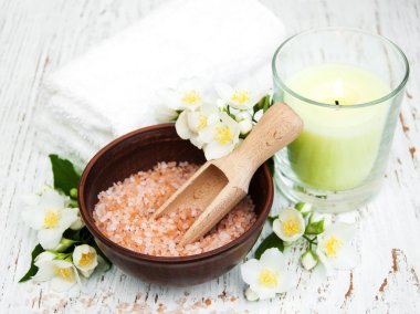 Yasemin çiçekleri Spa konseptiyle