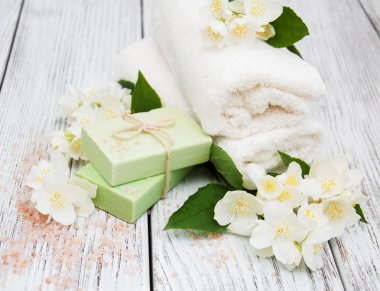 Yasemin çiçekleri Spa konseptiyle