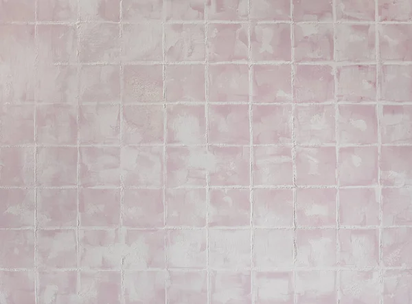 Telha Rosa Parede Textura Fundo Azulejos Fundo Colorido Mosaico — Fotografia de Stock