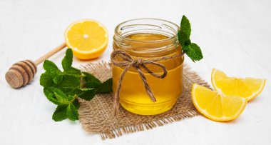 limon ve nane ile bal