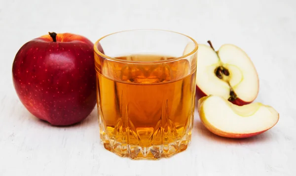 Jugo de manzana — Foto de Stock