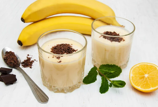 Banana smoothie — Stock Photo, Image