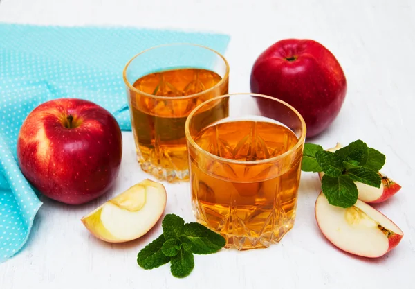 Jugo de manzana — Foto de Stock