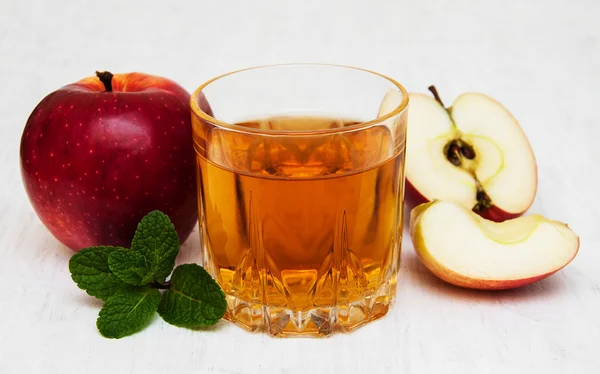 Jugo de manzana — Foto de Stock