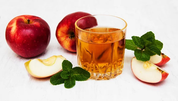 Jugo de manzana — Foto de Stock