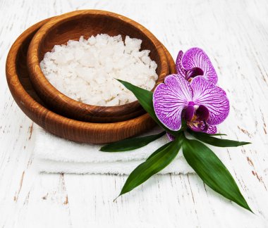 Deniz tuzu ve orkide