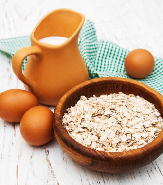 Sütlü yulaf ezmesi