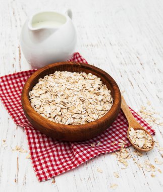 Sütlü yulaf ezmesi