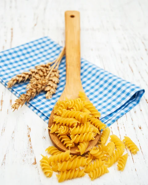 Italialainen fusilli pasta — kuvapankkivalokuva