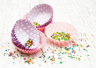 boş cupcake bardak