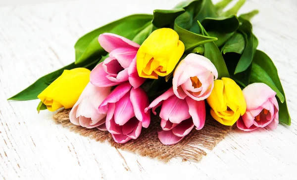 Bouquet of  tulips — Stock Photo, Image