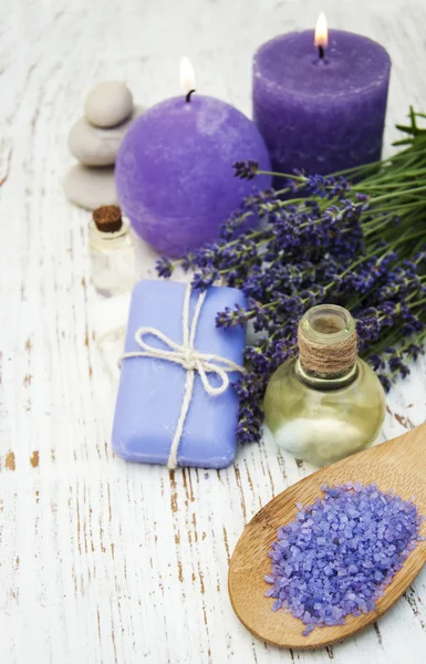 Lavender spa — Stock Photo, Image