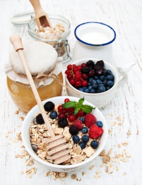 taze çilek ile Kahvaltı