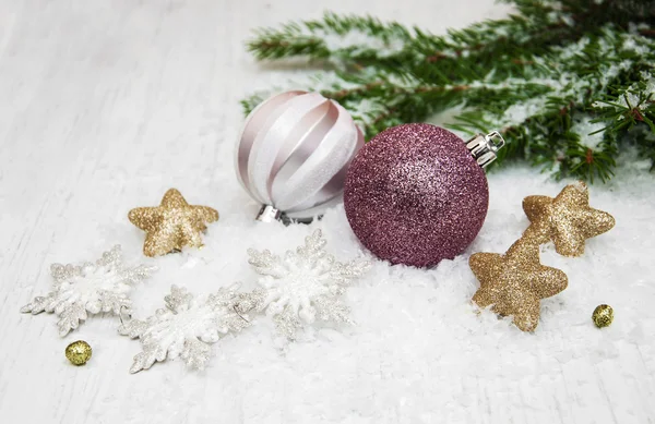 Baubles decorazione di Natale — Foto Stock