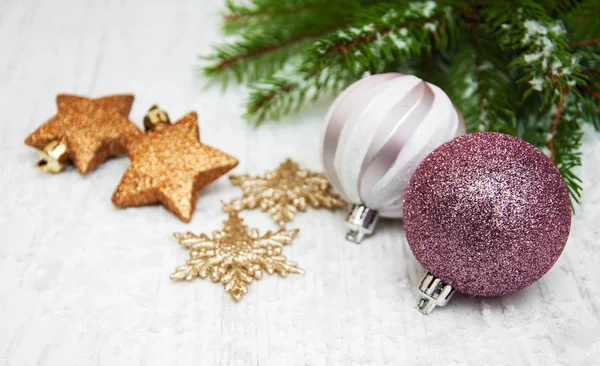 Baubles decorazione di Natale — Foto Stock