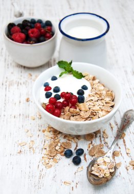 taze çilek ile Kahvaltı